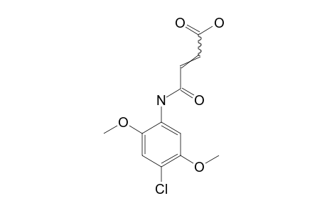 3-[(4-CHLORO-2,5-DIMETHOXYPHENYL)CARBAMOYL]ACRYLIC ACID