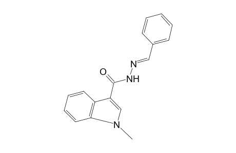 1-Methylindole-3-carboxylic acid, benzylidenehydrazide