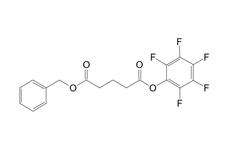 1-Benzyl pentafluorophenyl pentanedioate