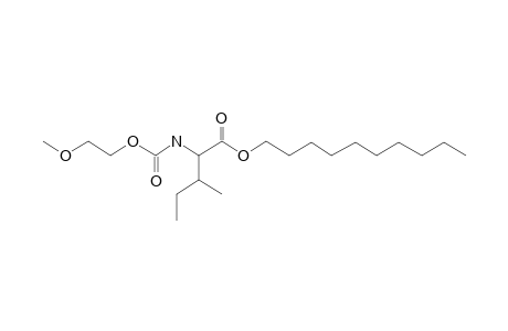 L-Isoleucine, N-(2-methoxyethoxycarbonyl)-, decyl ester