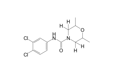 3',4'-dichloro-2,6-dimethyl-4-morpholinecarboxanilide