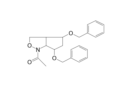 1-(4,6-Bisbenzyloxyhexahydrocyclopenta[c]isoxazol-1-yl)ethanone