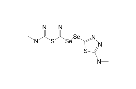 Bis(5-methylamino-1,3,4-thiadiazol-2-yl)-diselenide