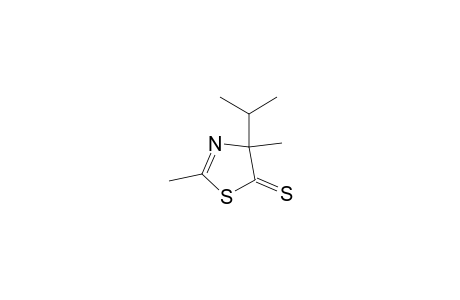 2,4-Dimethyl-4-propan-2-yl-1,3-thiazole-5-thione