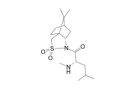 (2S,2' S)-{N-[2'-(Methylamino)-4'-methylpentanoyl}bornane-10,12-sultam