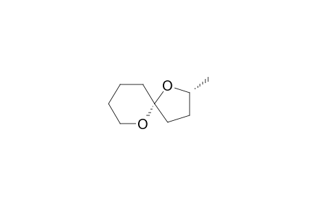 1,6-Dioxaspiro[4.5]decane, 2-methyl-, (2R-cis)-