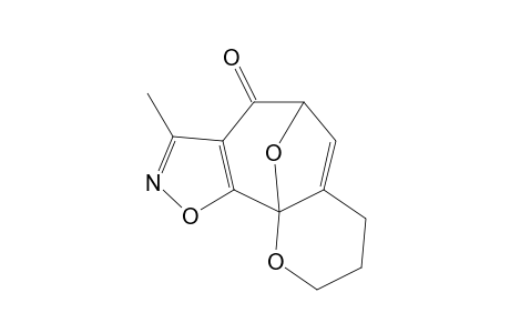 5,10A-EPOXY-3-METHYL-5,7,8,9-TETRAHYDRO-4H,10AH-PYRANO-[3,4-B]-CYCLOHEPTA-[1,2-D]-ISOXAZOL-4-ONE