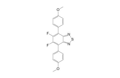 5,6-difluoro-4,7-bis(4-methoxyphenyl)-2,1,3-benzothiadiazole