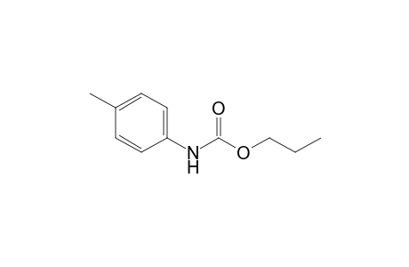 p-methylcarbanilic acid, propyl ester