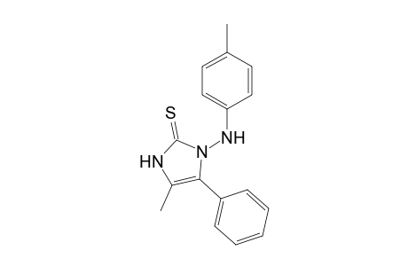 2,3-DIHYDRO-4-METHYL-1-(4-METHYLPHENYLAMINO)-5-PHENYL-1H-IMIDAZOLE-2-THIONE