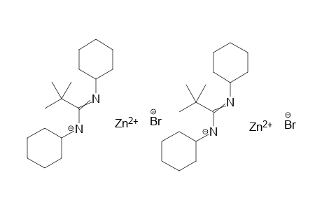 zinc(II) dibromide bis(cyclohexyl(1-(cyclohexylimino)-2,2-dimethylpropyl)amide)