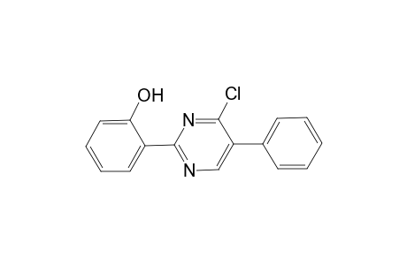 4-Chloro-2-(2-hydroxyphenyl)-5-phenylpyrimidine