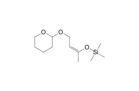 Silane, trimethyl[[1-methyl-3-[(tetrahydro-2H-pyran-2-yl)oxy]-1-propenyl]oxy]-, (Z)-