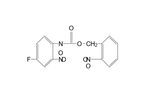 4-fluoro-2-nitrocarbanilic acid, o-nitrobenzyl ester