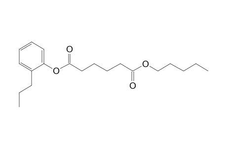 Adipic acid, pentyl 2-propylphenyl ester