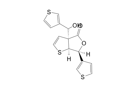 3,3a-Dihydro-6a-[1-hydroxy-(3-thienyl)methyl]-3-(3-thienyl)thieno[2,3-c]furan-1-one