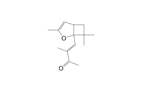 3-Methyl-4-(3,7,7-trimethyl-2-oxa-bicyclo[3.2.0]hept-3-en-1-yl)-but-3-en-2-one