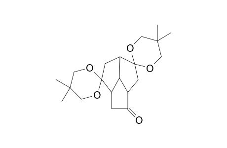 Dispiro[1,3-dioxane-2,1'(3'H)-cyclopenta[cd]pentalene-3',2''-[1,3]dioxan]-6'(4'H)-one, hexahydro-5,5,5'',5''-tetramethyl-, (2'a.alpha.,4'a.alpha.,6'a.alpha.,6'b.alpha.)-