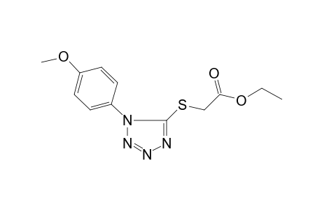 Ethyl ([1-(4-methoxyphenyl)-1H-tetraazol-5-yl]sulfanyl)acetate