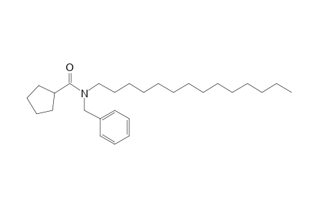 Cyclopentanecarboxamide, N-benzyl-N-tetradecyl-