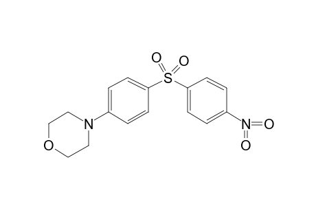 p-Morpholino-p'-nitrodiphenyl sulfone