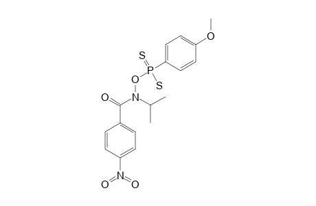 N-isopropyl-N-[mercapto-(4-methoxyphenyl)thiophosphoryl]oxy-4-nitro-benzamide