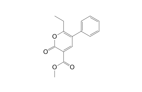 Methyl 6-Ethyl-2-oxo-5-phenyl-2H-pyran-3-carboxylate