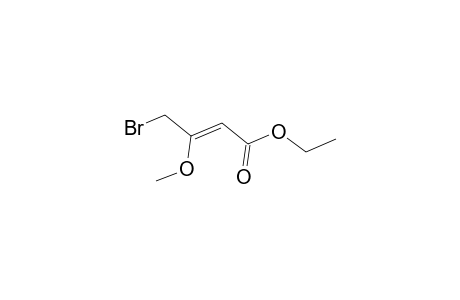 2-Butenoic acid, 4-bromo-3-methoxy-, ethyl ester