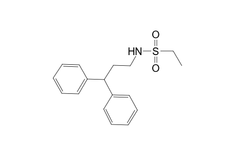 N-(3,3-diphenylpropyl)ethanesulfonamide