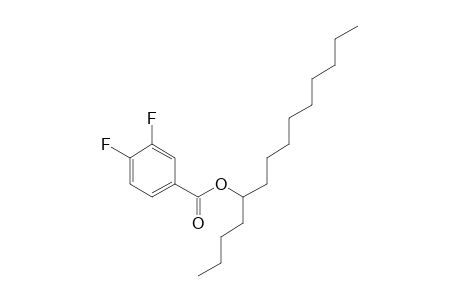 3,4-Difluorobenzoic acid, 5-tetradecyl ester