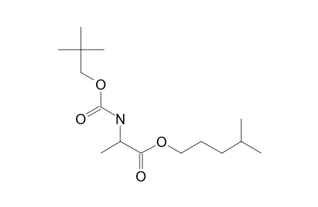 D-Alanine, N-neopentyloxycarbonyl-, isohexyl ester