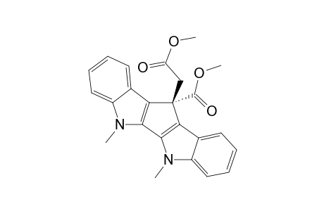 METHYL_5,6-DIMETHYL-11-METHOXYCARBONYL-METHYL-6,11-DIHYDRO-5H-CYCLOPENTA-[2.1-B;3,4-B']-DIINDOLE-11-CARBOXYLATE