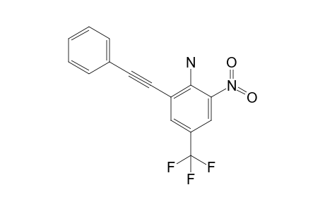 2-Nitro-6-(phenylethynyl)-4-(trifluoromethyl)aniline