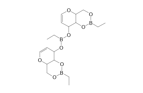 Bis(4,6-O-ethylborandiyl-D-glucal-3-yl)ethylboran