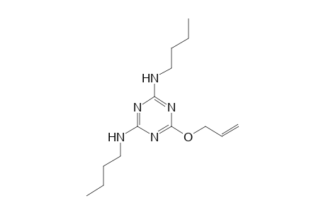 2-allyloxy-4,6-bis(butylamino)-s-triazine