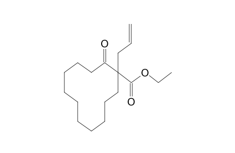 1-allyl-2-keto-cyclododecane-1-carboxylic acid ethyl ester