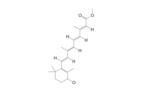 (2E,4E,6E,8E)-9-(3-hydroxy-2,6,6-trimethyl-1-cyclohexenyl)-3,7-dimethyl-nona-2,4,6,8-tetraenoic acid methyl ester