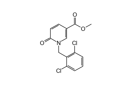 1-(2,6-DICHLOROBENZYL)-1,6-DIHYDRO-6-OXONICOTINIC ACID, METHYL ESTER