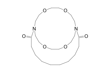 15,18,23,26-Tetraoxa-2,11-dioxo-1,12-diazabicyclo[10.8.8]-octacosane