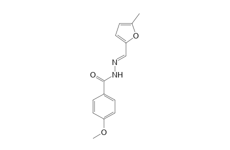 4-Methoxy-N'-[(E)-(5-methyl-2-furyl)methylidene]benzohydrazide