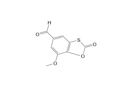 7-methoxy-2-oxo-1,3-benzoxathiole-5-carboxaldehyde