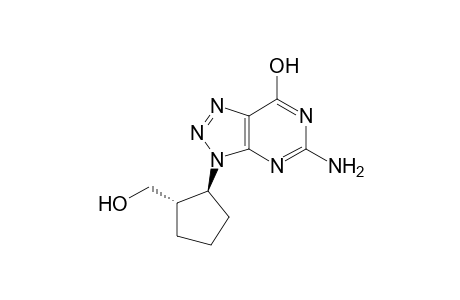 trans-5-amino-3-[2-(hydroxymethyl)cyclopentyl]triazolo[4,5-d]pyrimidin-7-ol