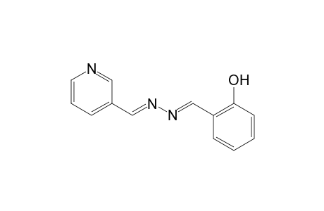 nicotinaldehyde, azine with salicylaldehyde