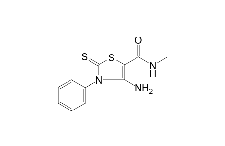 4-Amino-3-phenyl-2-thioxo-2,3-dihydro-thiazole-5-carboxylic acid methylamide
