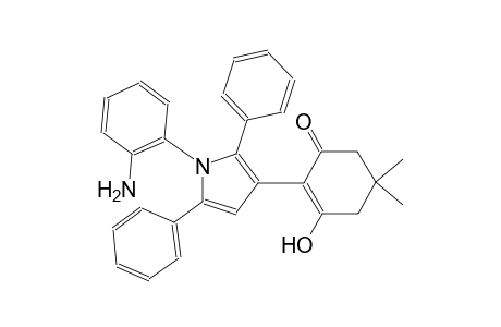 2-[1-(2-aminophenyl)-2,5-diphenyl-1H-pyrrol-3-yl]-3-hydroxy-5,5-dimethyl-2-cyclohexen-1-one