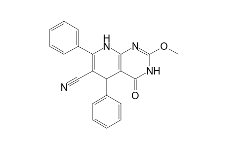 6-CYANO-2-METHOXY-5,7-DIPHENYL-5,8-DIHYDROPYRIDO-[2,3-D]-PYRIMIDIN-4(3H)-ONE