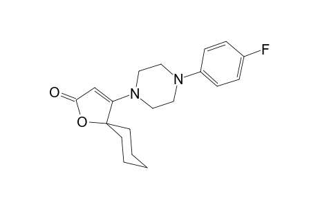 4-[4-(4-Fluoro-phenyl)-piperazin-1-yl]-1-oxa-spiro[4.5]dec-3-en-2-one