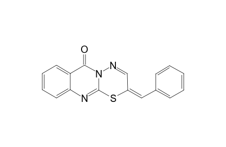 2-Benzylidene-(1,4,5)-thiadiazino[2,3-b]quinazolin-6-one