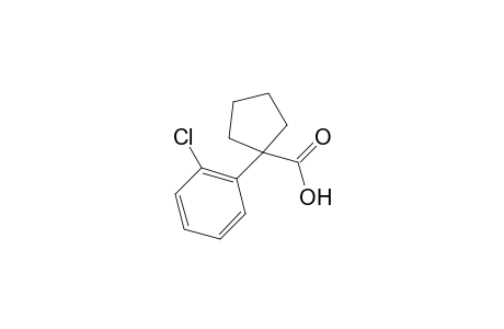 1-(2-Chlorophenyl)cyclopentane-1-carboxylic acid