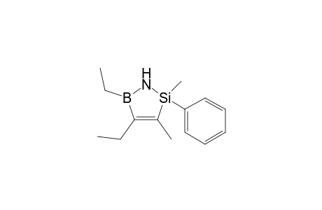 1-Aza-2-sila-5-boracyclopent-3-ene, 4,5-diethyl-2,3-dimethyl-2-phenyl-